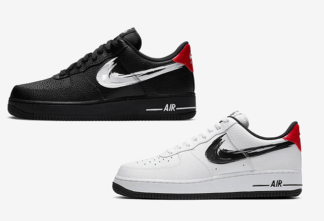 特色笔刷Swoosh！这两双AF1有点看头！ (ID:42539) - 图片1