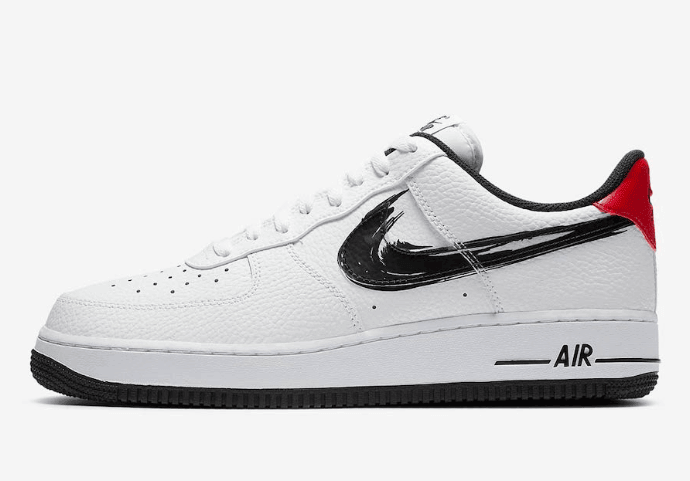 特色笔刷Swoosh！这两双AF1有点看头！