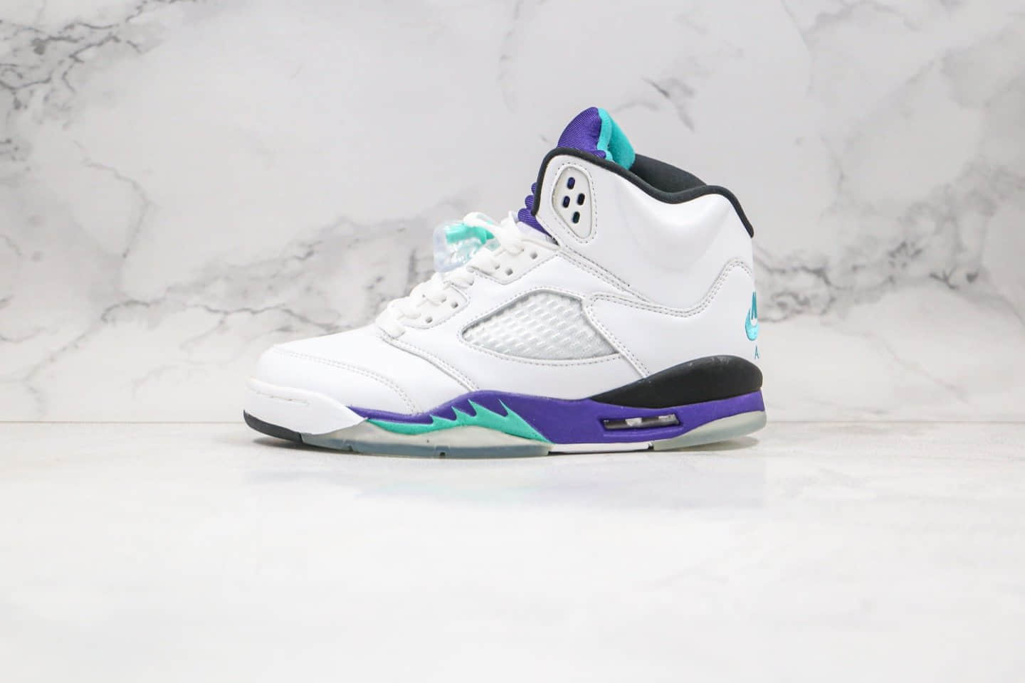 乔丹Air Jordan 5 Retro “Grape”纯原版本AJ5白紫葡萄原鞋开模区别市面通货 货号:AV3919-135
