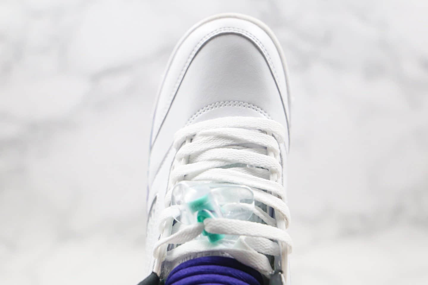 乔丹Air Jordan 5 Retro “Grape”纯原版本AJ5白紫葡萄原鞋开模区别市面通货 货号:AV3919-135