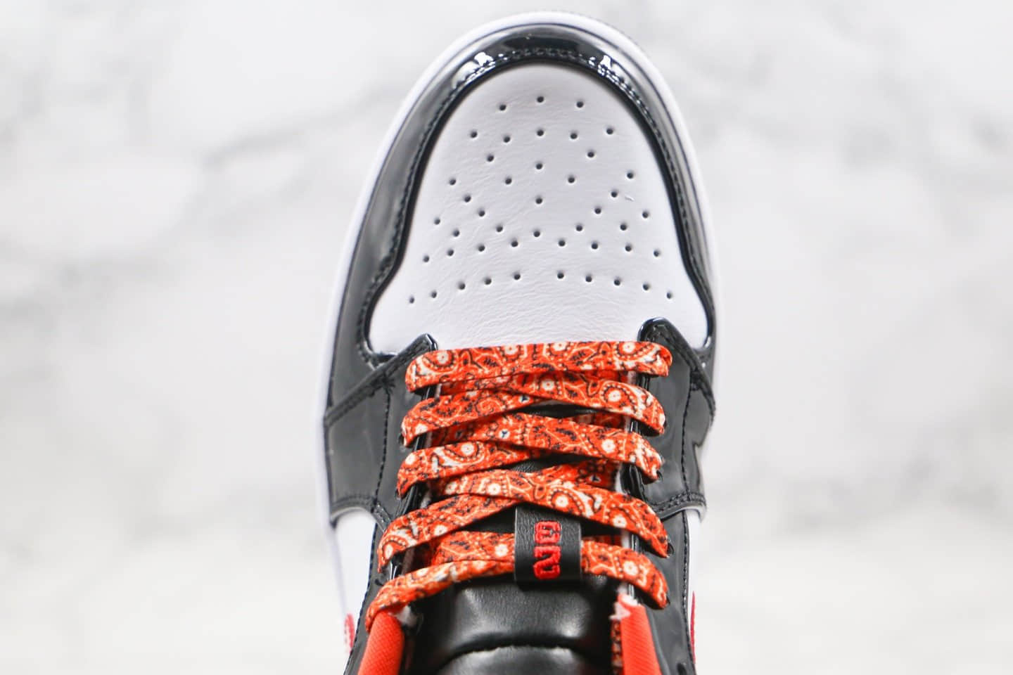 乔丹Air Jordan 1 Low纯原版本低帮AJ1多色拼接原装头层内置气垫 货号:CZ4776-101