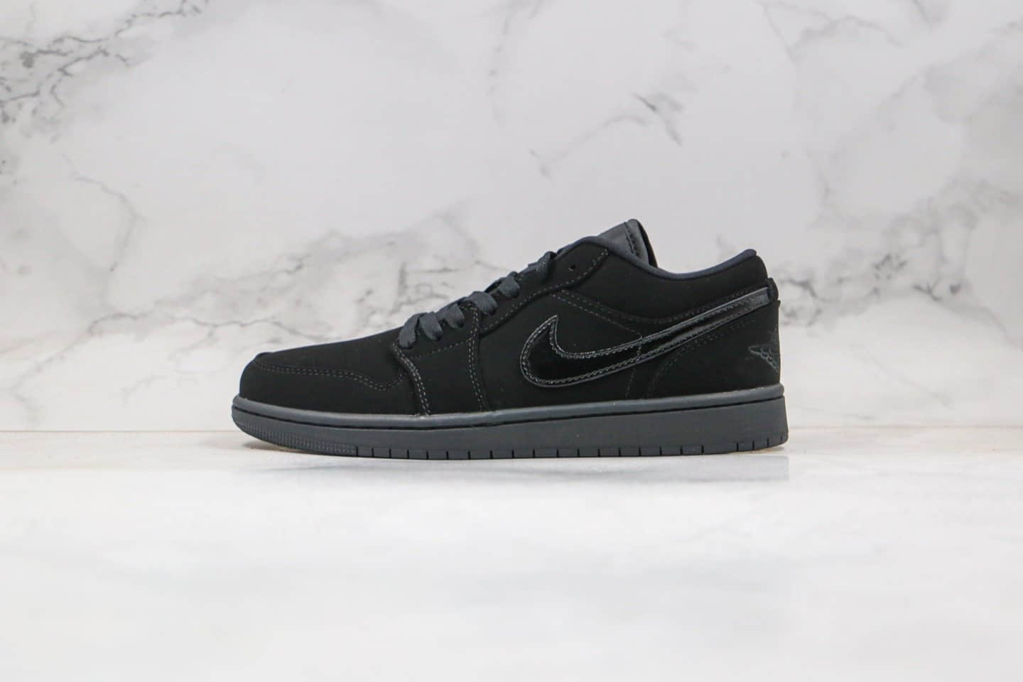 乔丹Air Jordan 1 Low纯原版本低帮AJ1纯黑内置真Sole气垫 (ID:42639) - 图片1