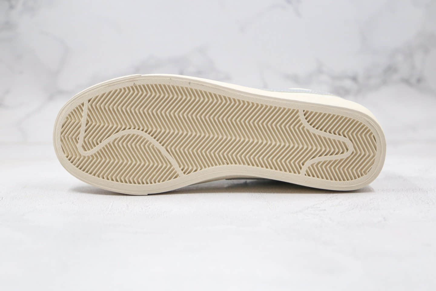 耐克Nike Blazer Low纯原版本低帮开拓者3M反光米白灰色皮面区别市面通货版本 货号:CK6924-101