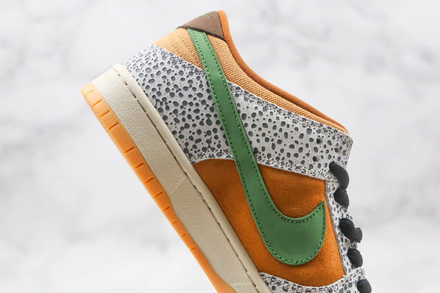 耐克Nike Dunk SB Low “Safari”纯原版本Dunk SB板鞋石斑纹内置气垫 货号:CD2563-002