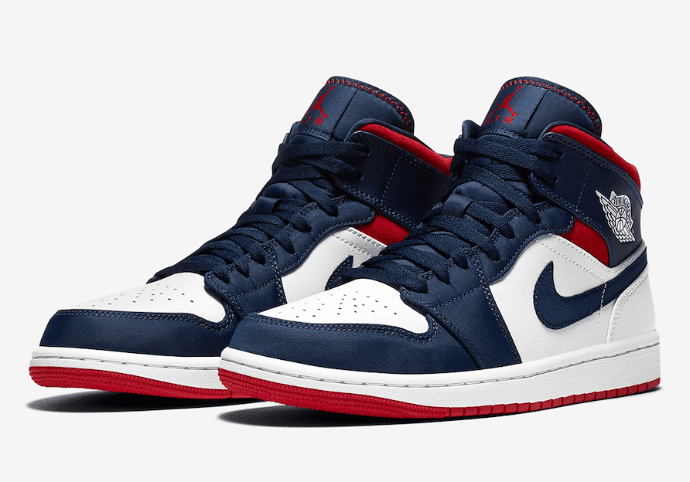 庆祝美国国庆节！全新Air Jordan 1 Mid首度曝光！ (ID:42939) - 图片1