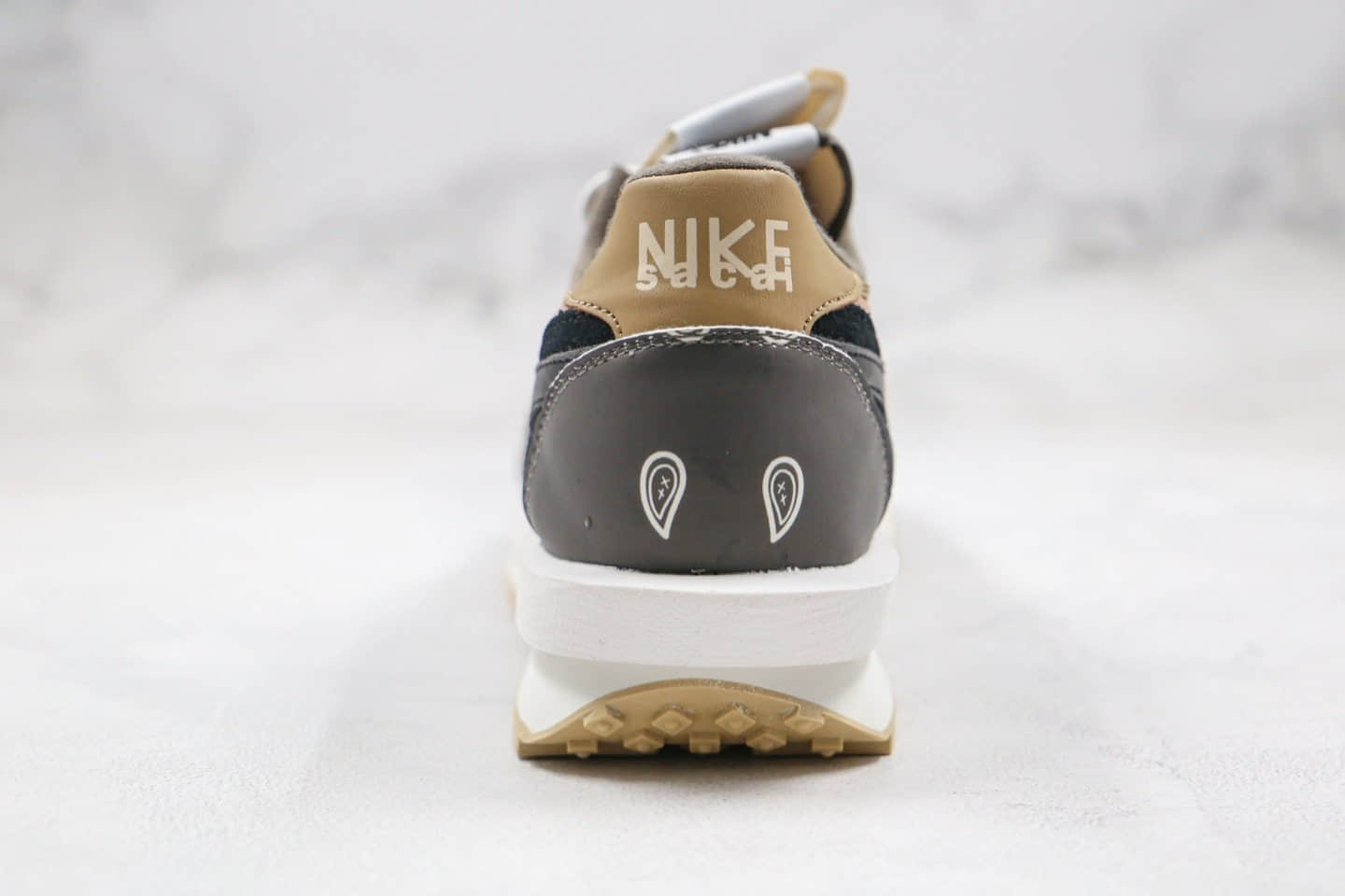 耐克Sacai x Nike LVD Waffle Daybreak纯原版本联名走秀款华夫跑鞋腰果花原盒正确钢印 货号:BV5053-001