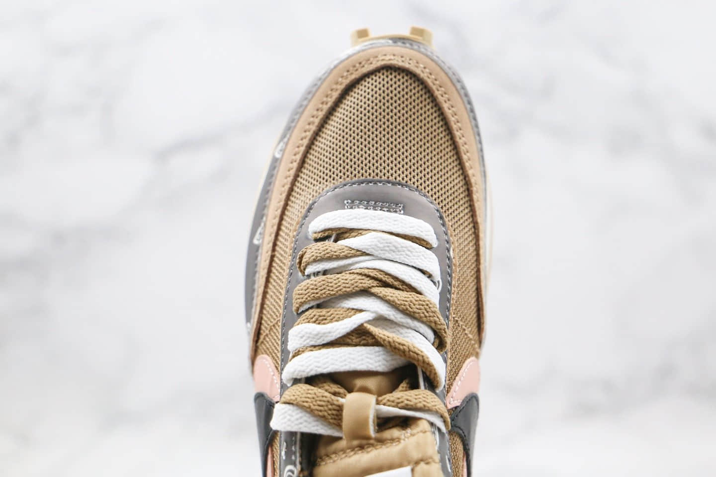 耐克Sacai x Nike LVD Waffle Daybreak纯原版本联名走秀款华夫跑鞋腰果花原盒正确钢印 货号:BV5053-001