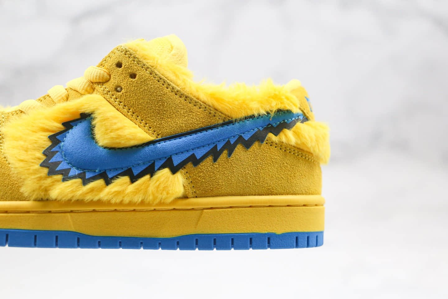 耐克NIKE SB DUNK LOW PRO QS纯原版本低帮DUNK跳舞小熊毛绒款黄色五只熊板鞋内置Zoom气垫原档案数据开发 货号:CJ5378-700