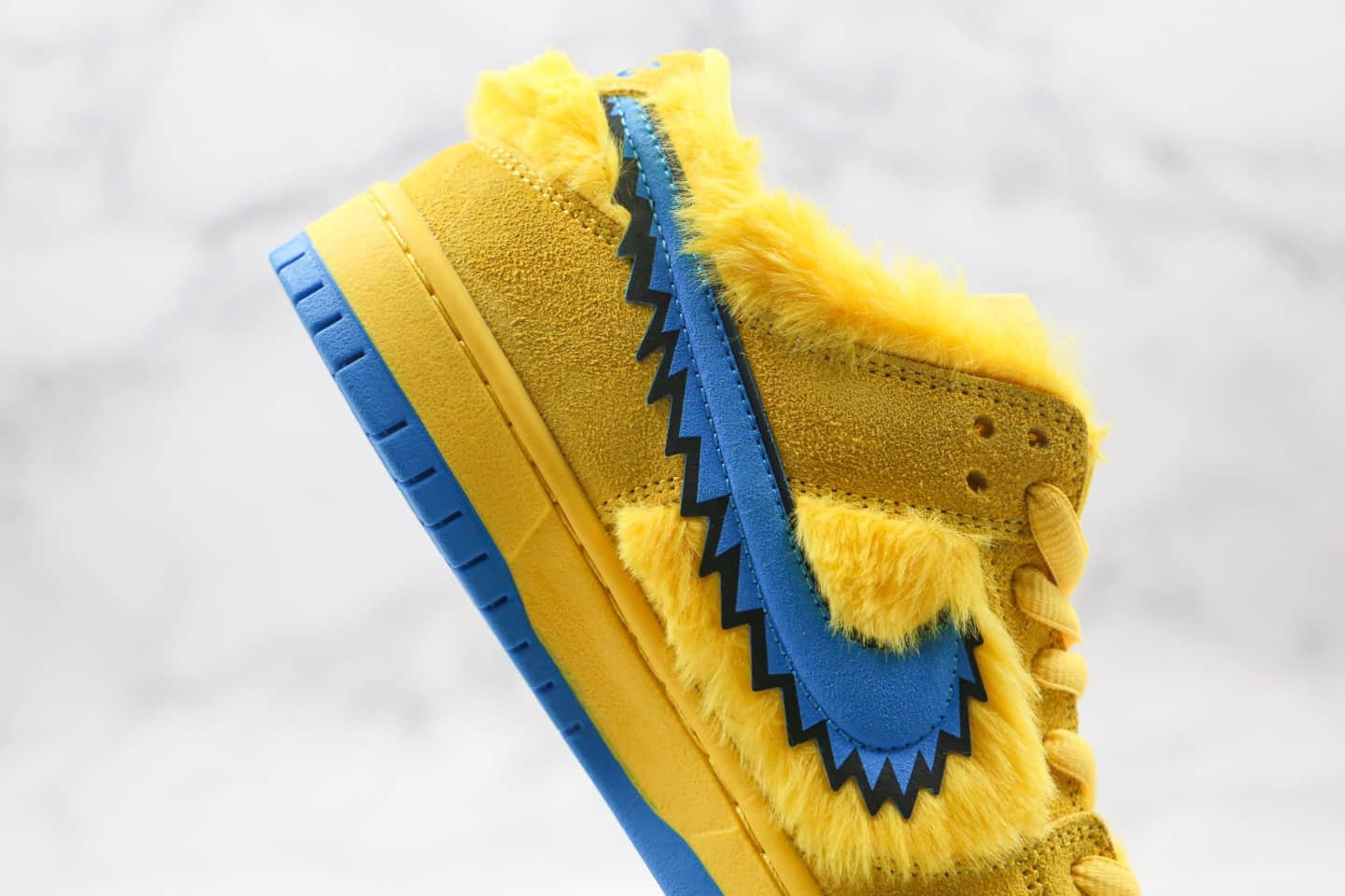 耐克NIKE SB DUNK LOW PRO QS纯原版本低帮DUNK跳舞小熊毛绒款黄色五只熊板鞋内置Zoom气垫原档案数据开发 货号:CJ5378-700