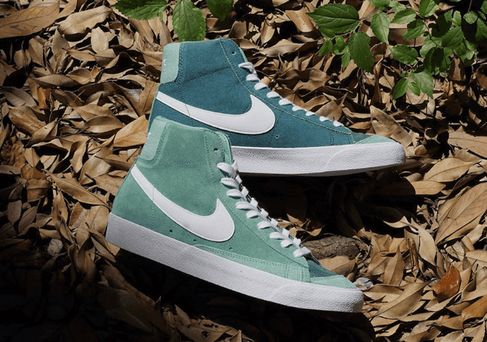 清爽鸳鸯拼接！全新Nike Blazer Mid ’77即将登场！ (ID:43365) - 图片1