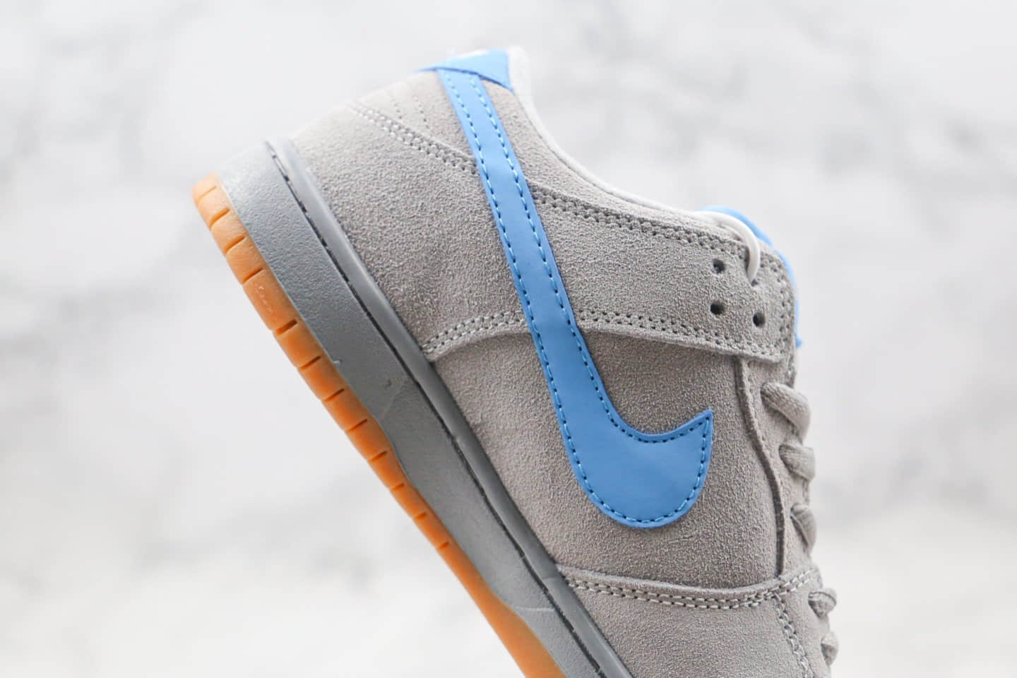 耐克Nike Dunk Low Pro 2020纯原版本低帮SB DUNK灰蓝色板鞋内置Zoom气垫原楦头纸板打造 货号:304292-022