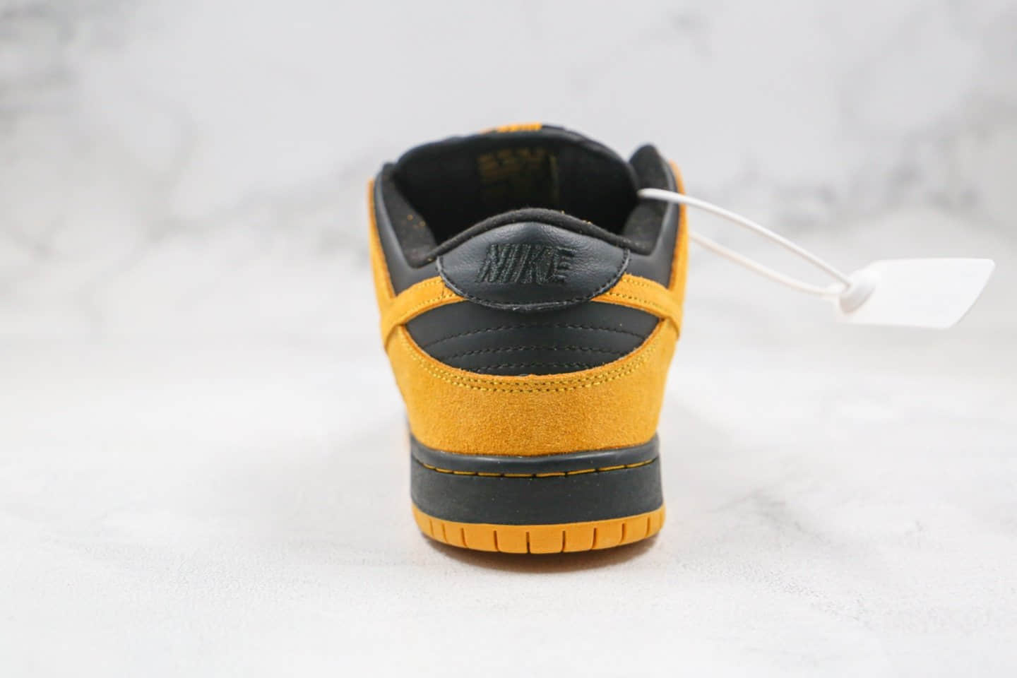 耐克Nike Dunk Low Pro 2020版纯原版本低帮SB DUNK板鞋黑黄色内置气垫 货号:304292-706