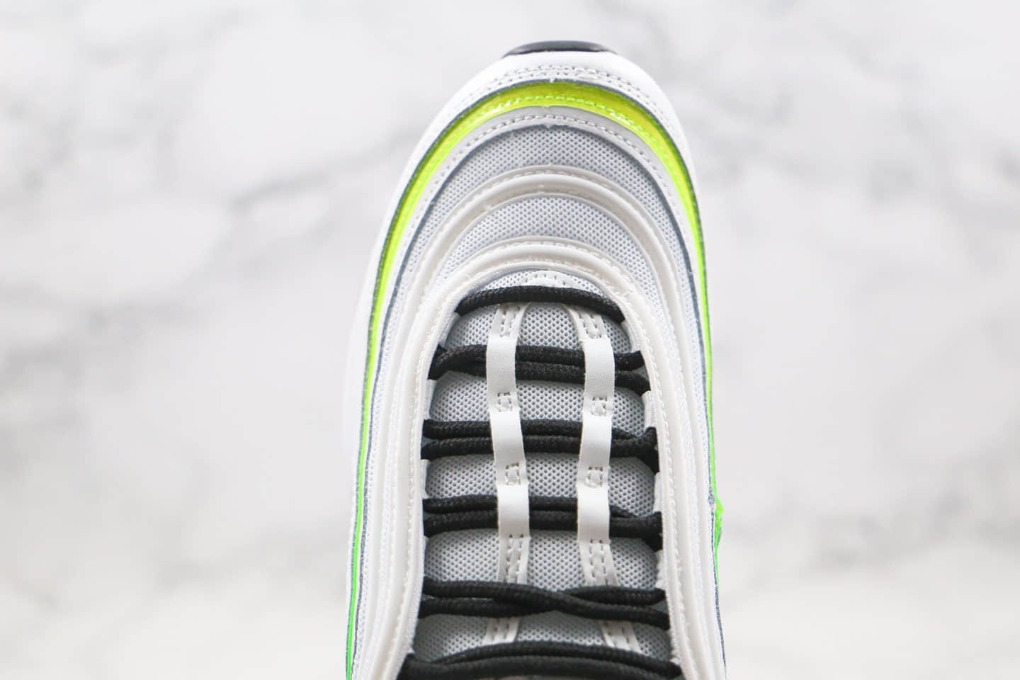 耐克Nike Air Max 97 Soft Pink纯原版本地球子弹头Max97气垫鞋渐变绿色内置真实气垫 货号:CZ5607-100