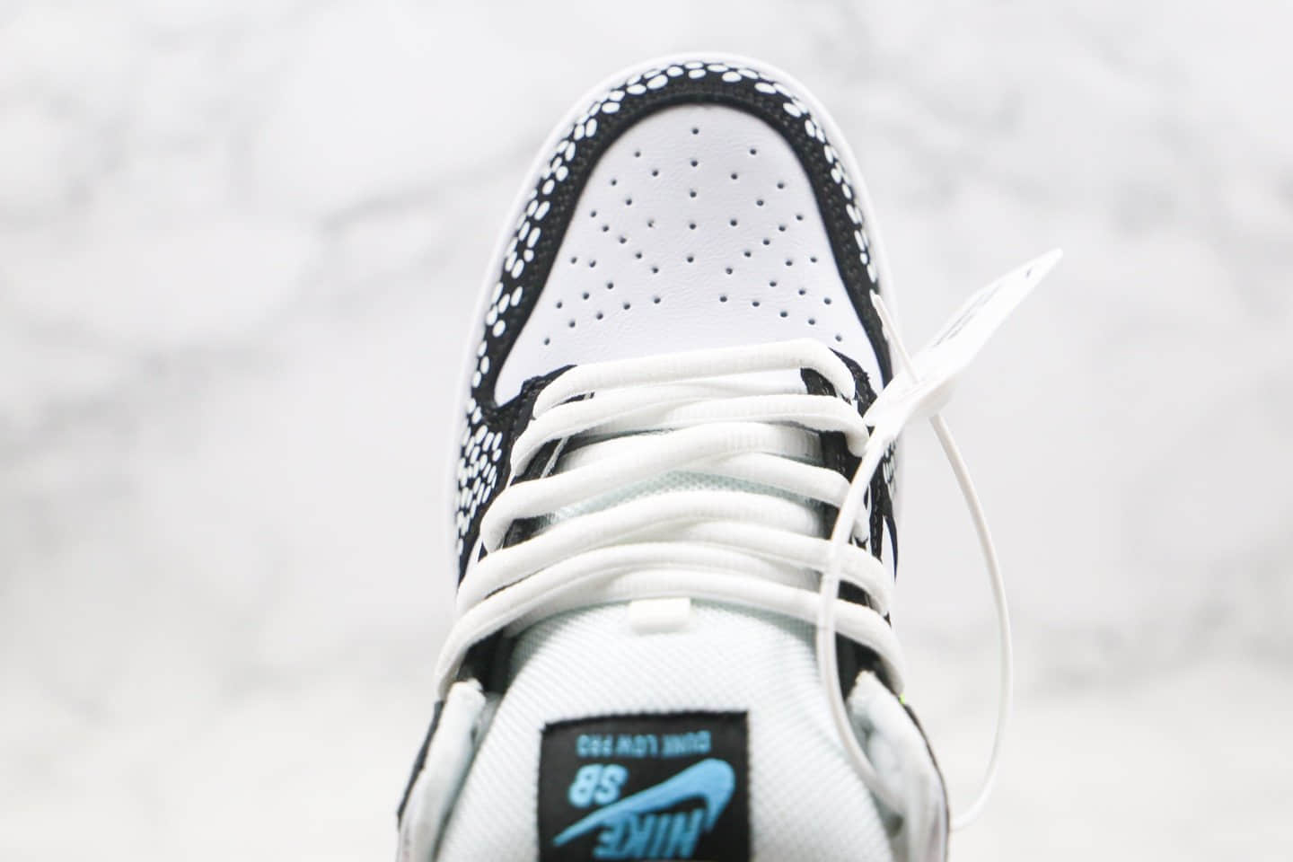 耐克Nike SB Dunk Low Loon纯原版本SB板鞋斑点黑绿原标原盒 货号:313170-011