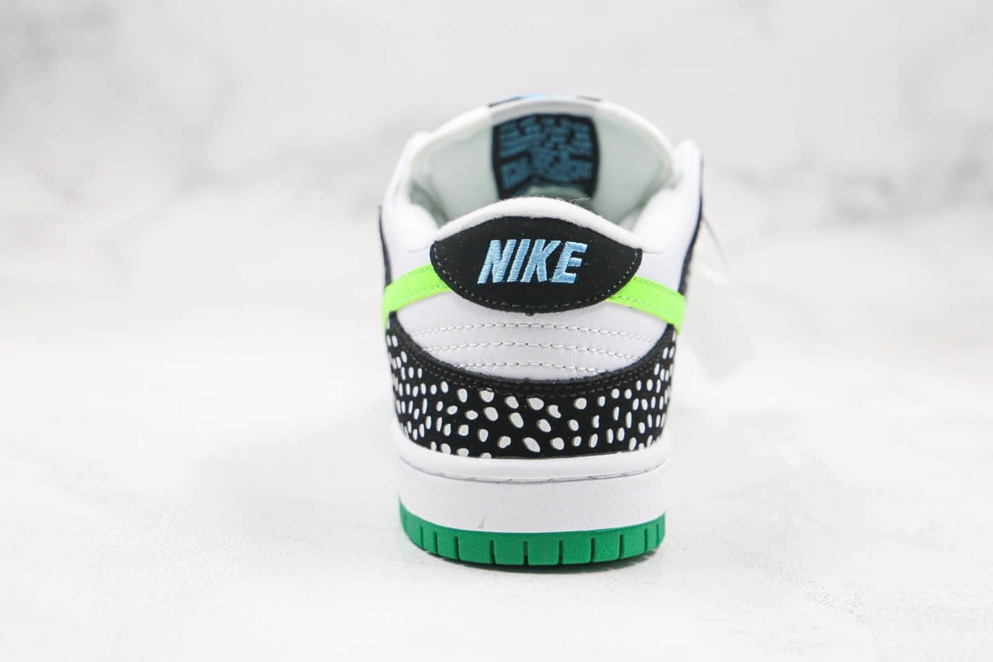 耐克Nike SB Dunk Low Loon纯原版本SB板鞋斑点黑绿原标原盒 货号:313170-011