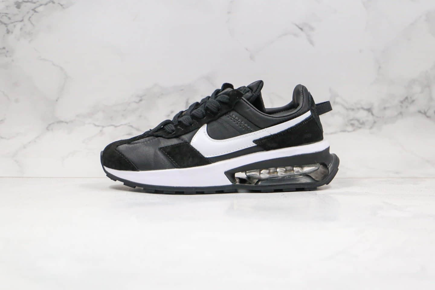 耐克Nike Air Max 270 Pre-Day系列气垫鞋纯原版本尼龙布黑白色内置真Max可视气垫 货号:971265-002