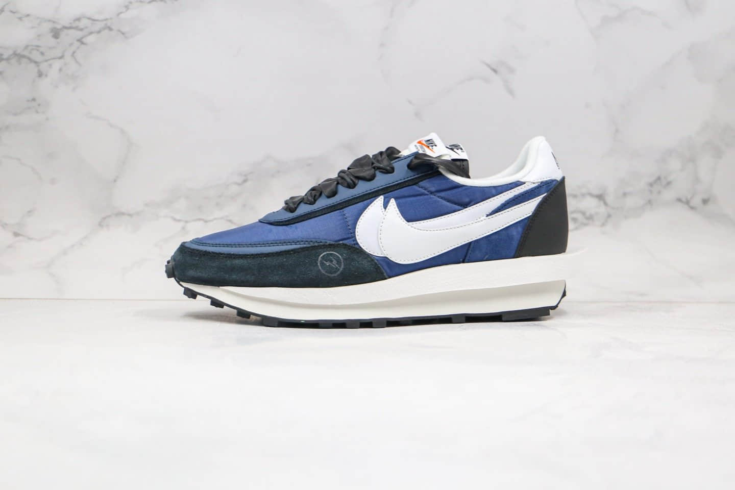 耐克Nike LVD Waffle Daybreak x Sacai纯原版本藤原浩闪电联名款华夫走秀鞋双钩白蓝色原楦头纸板打造 货号:BV0073-041