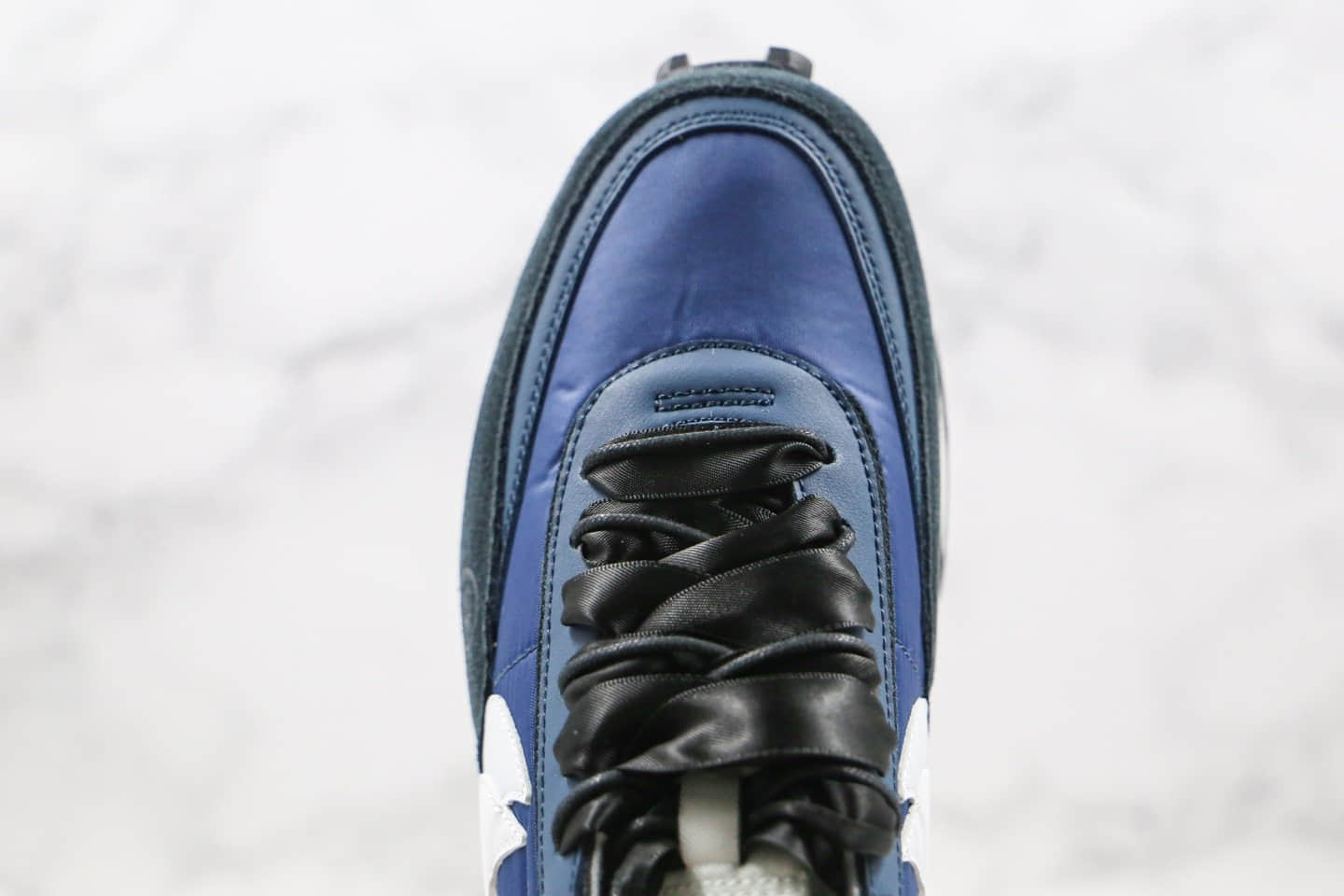 耐克Nike LVD Waffle Daybreak x Sacai纯原版本藤原浩闪电联名款华夫走秀鞋双钩白蓝色原楦头纸板打造 货号:BV0073-041