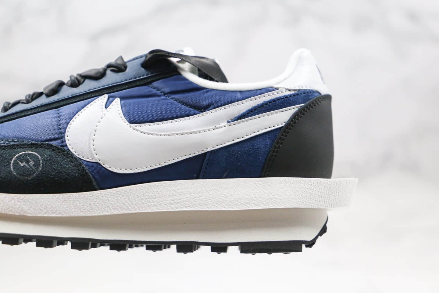 耐克Nike LVD Waffle Daybreak x Sacai纯原版本藤原浩闪电联名款华夫走秀鞋双钩白蓝色原楦头纸板打造 货号:BV0073-041
