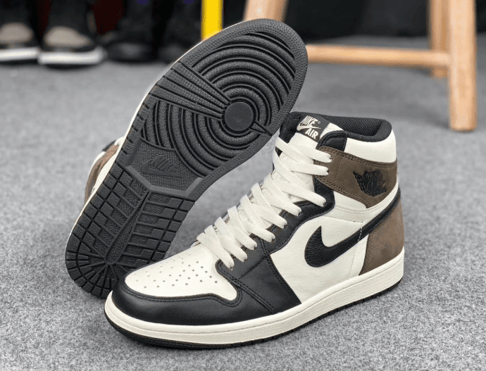 小倒钩AJ1实物美照曝光!TS联名平替! 货号:555088-105