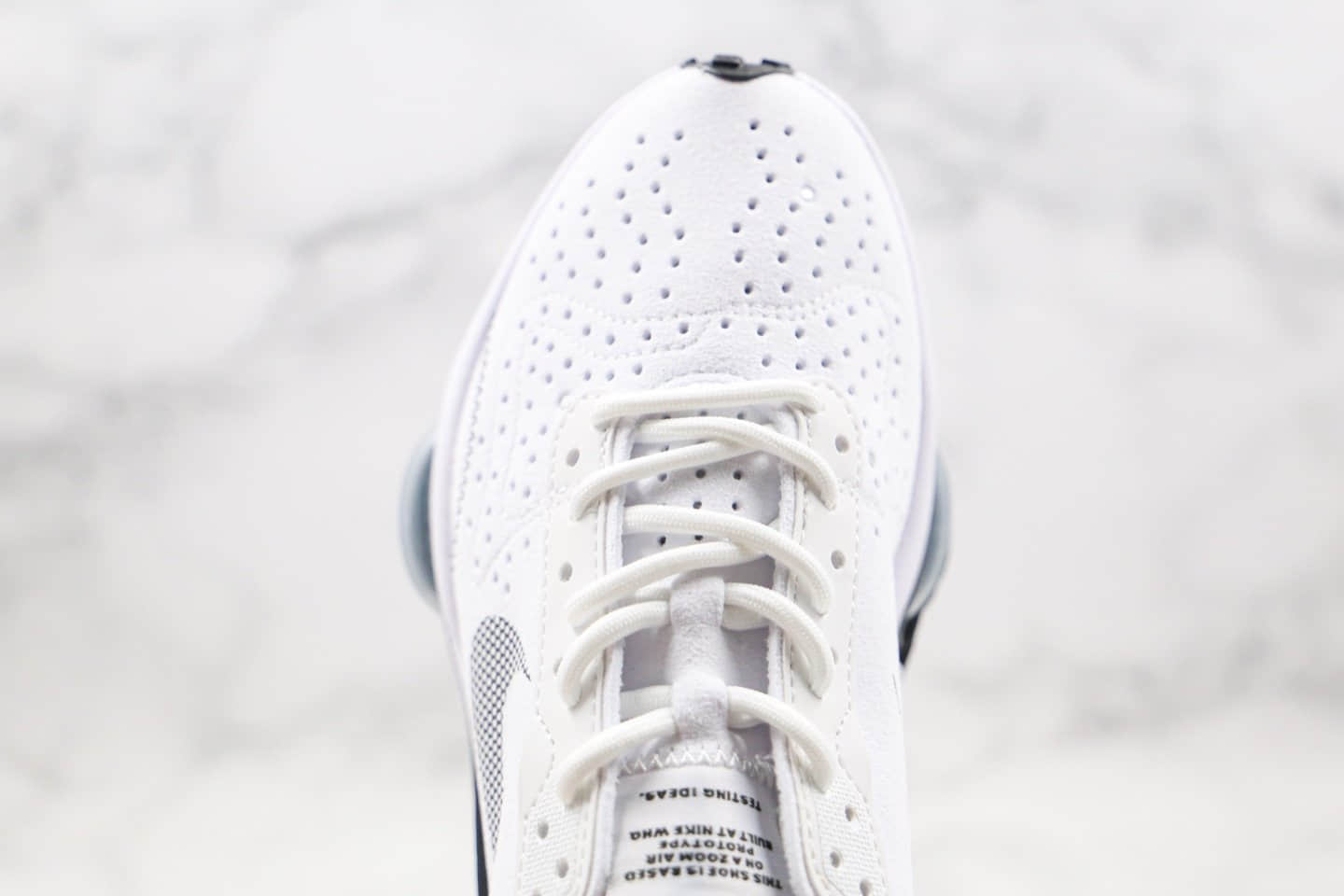 耐克Nike Air Zoom Type纯原版本N.354华夫鞋解构麂皮气垫跑鞋白黑色原档案数据开发 货号:CJ2033-101