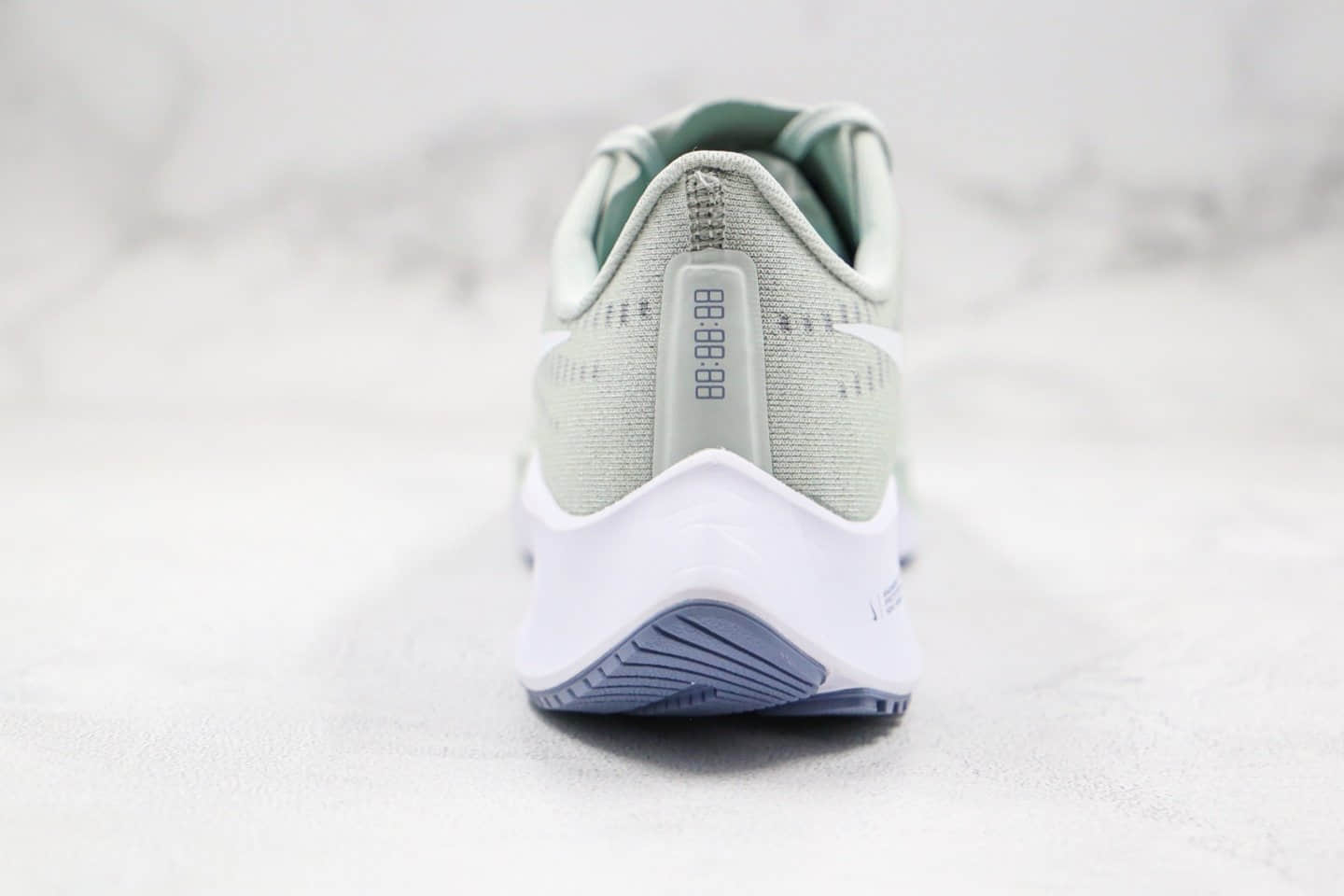 耐克Nike Zoom Pegasus 37公司级版本登月37代超轻网面透气跑步鞋灰绿色正确鞋盒钢印 货号:BQ9647-006