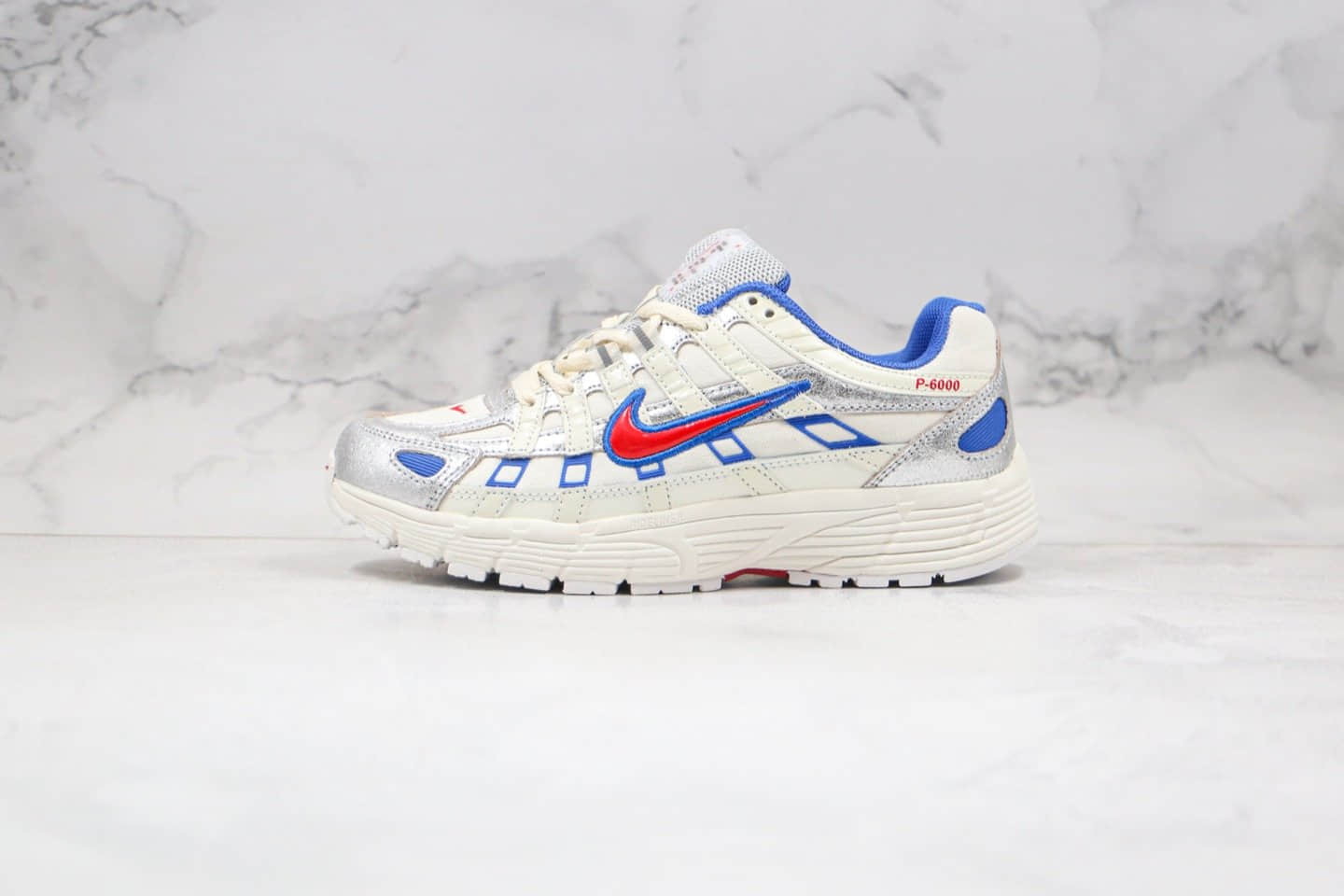 耐克Nike P-6000公司级版本复古老爹鞋白蓝色原楦开发版型 货号:CJ7789-162