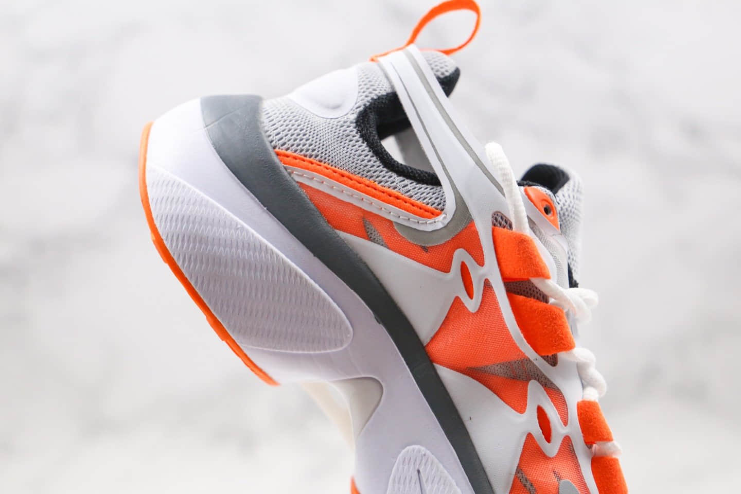耐克Nike Signal DIMSIX Nike N110 D MS X Phantom纯原版本幻影信号老爹鞋灰橙色原盒原标正确鞋面蝉翼网纱料 货号:AT5303-126