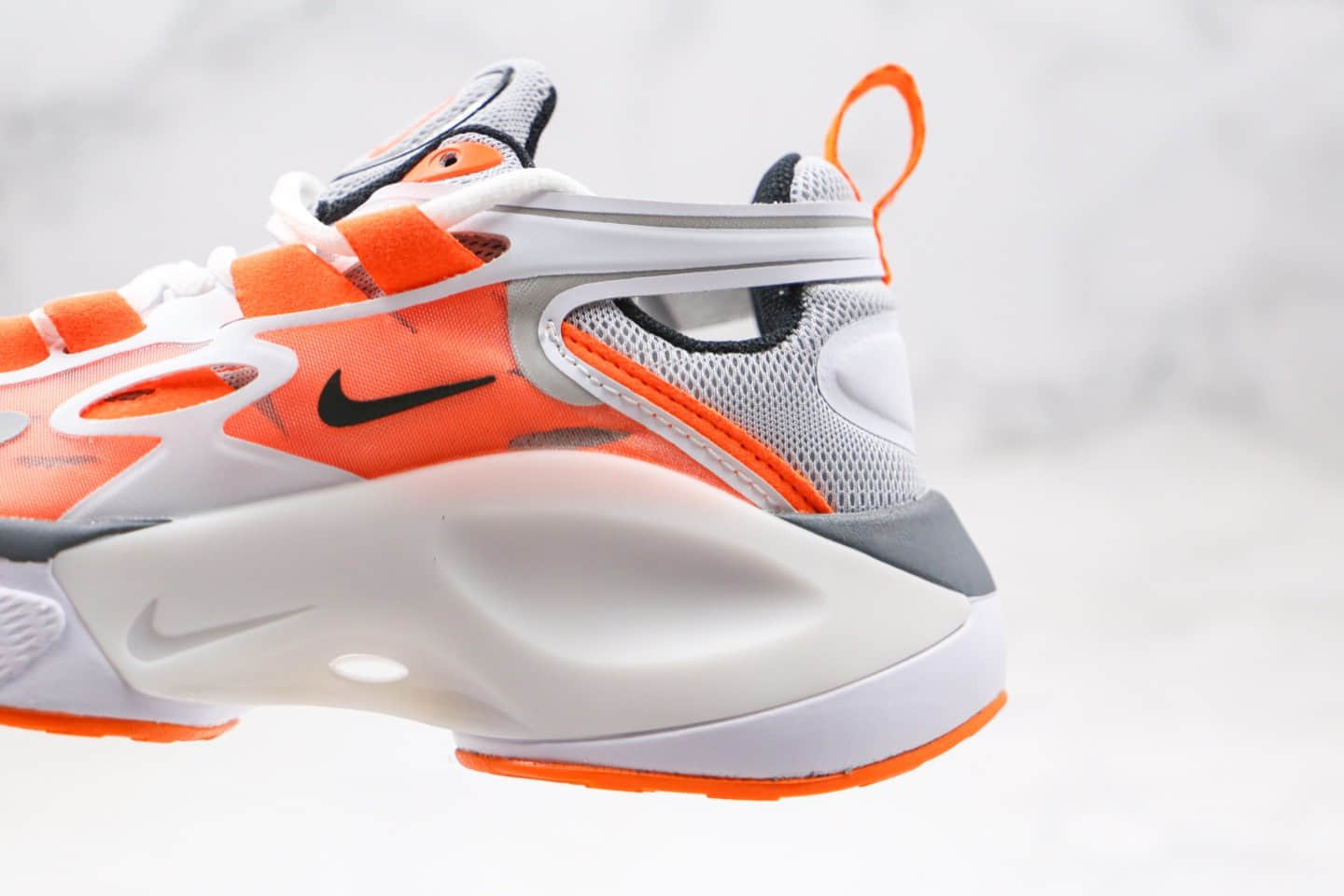 耐克Nike Signal DIMSIX Nike N110 D MS X Phantom纯原版本幻影信号老爹鞋灰橙色原盒原标正确鞋面蝉翼网纱料 货号:AT5303-126