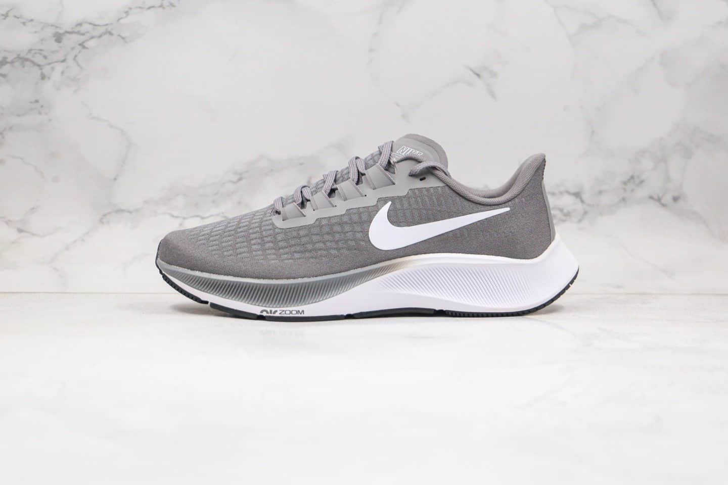 耐克NIKE AIR ZOOM PEGASUS 37X纯原版本马拉松登月37代深灰色跑步鞋内置Zoom气垫原盒原标 (ID:45395) - 图片1