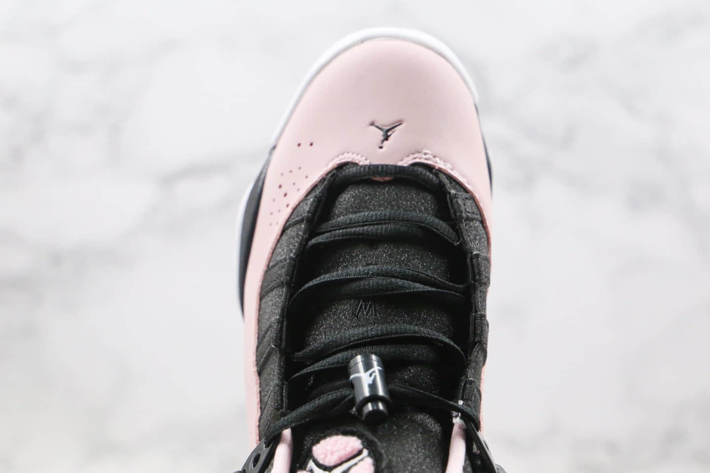 乔丹Air Jordan 6 RIngs纯原版本六冠王AJ6樱花粉配色篮球鞋内置碳板原盒原标 货号:323399-006