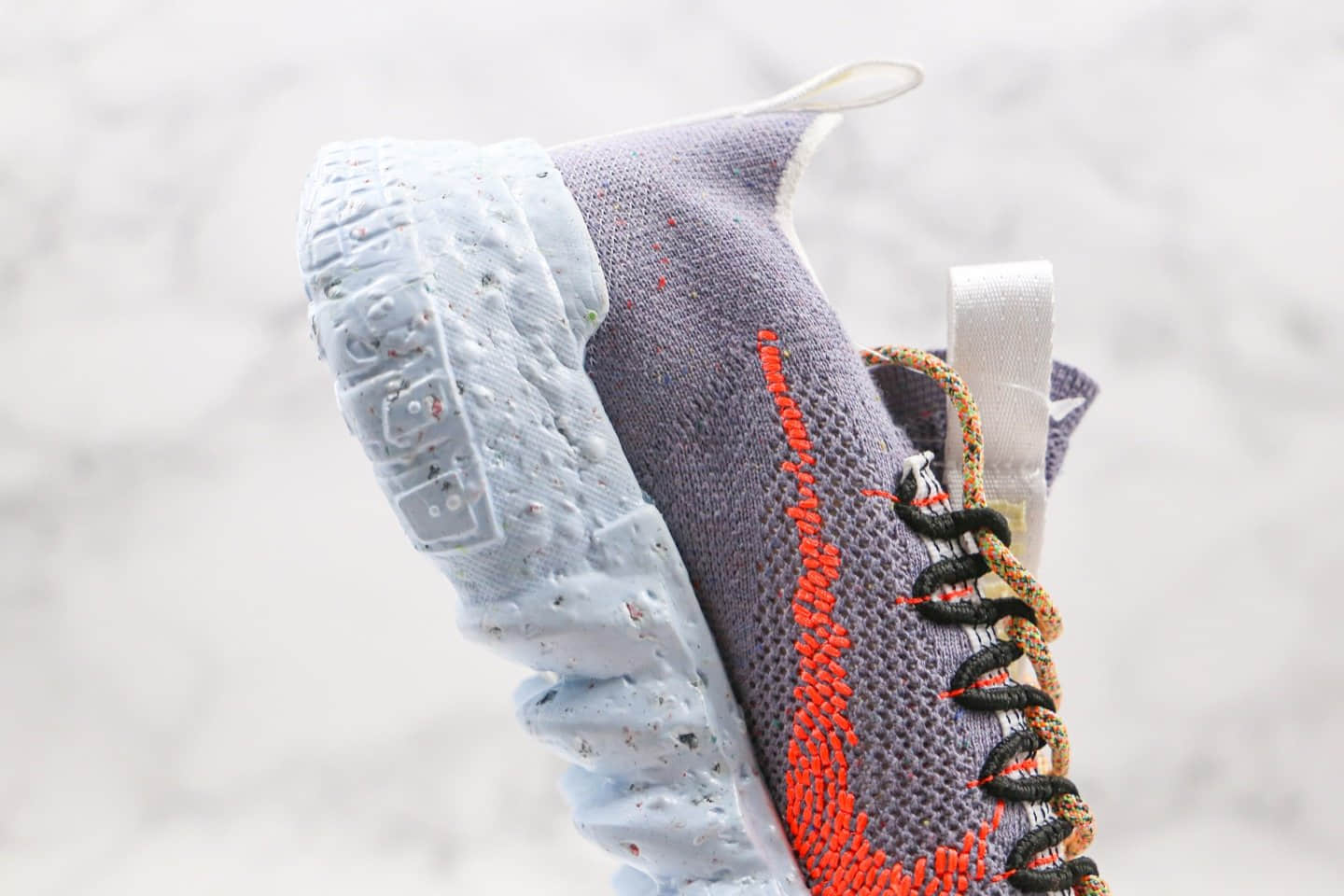 耐克Nike Space Hippie纯原版本低帮飞线环保系列灰蓝色运动鞋原档案数据开发原盒原标 货号:CQ3986-001