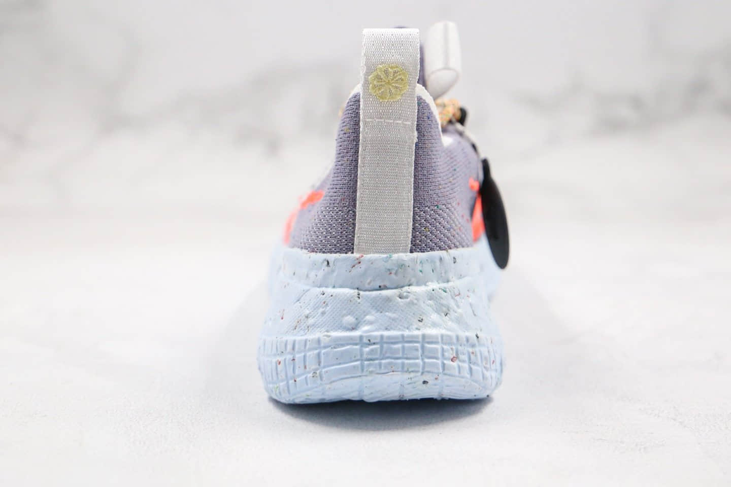 耐克Nike Space Hippie纯原版本低帮飞线环保系列灰蓝色运动鞋原档案数据开发原盒原标 货号:CQ3986-001