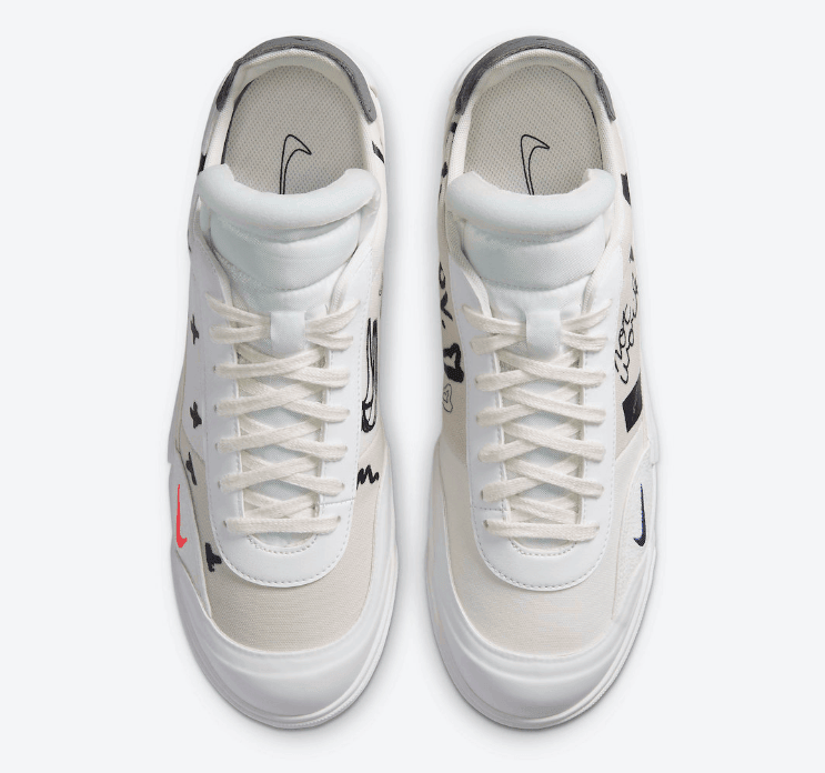 解构+手绘!全新Nike Drop Type LX即将登场! 货号:CJ5642-100