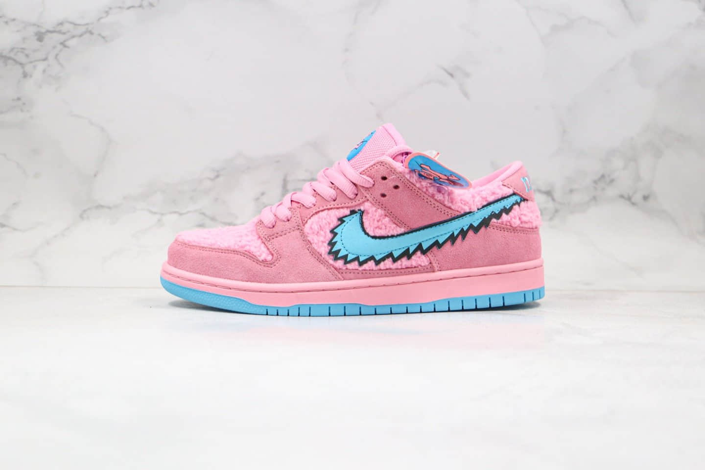 耐克NIKE SB DUNK LOW PRO QS纯原版本低帮SB板鞋五只熊系列粉色小熊原盒原标原档案数据开发 (ID:45741) - 图片1