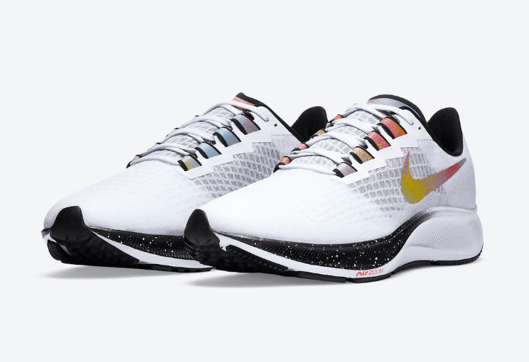 Nike飞马37全新配色释出官图！彩色泼墨绝对抢眼！ (ID:45778) - 图片1
