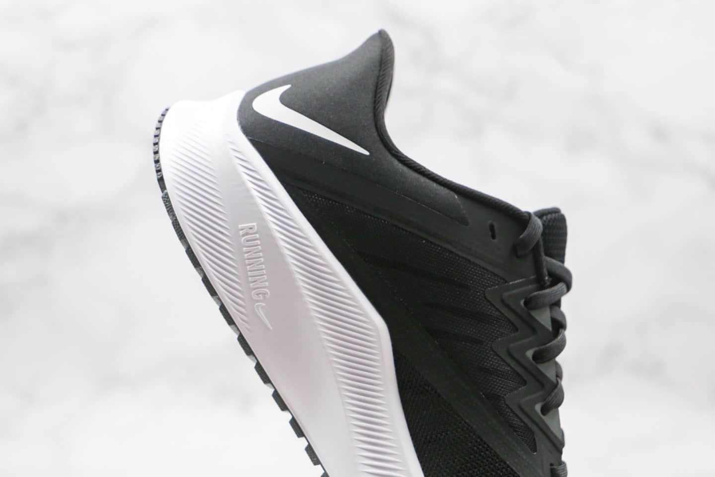 耐克Nike Quest 3公司级版本极速3代跑鞋黑白色原材打造 货号:CD0230-002