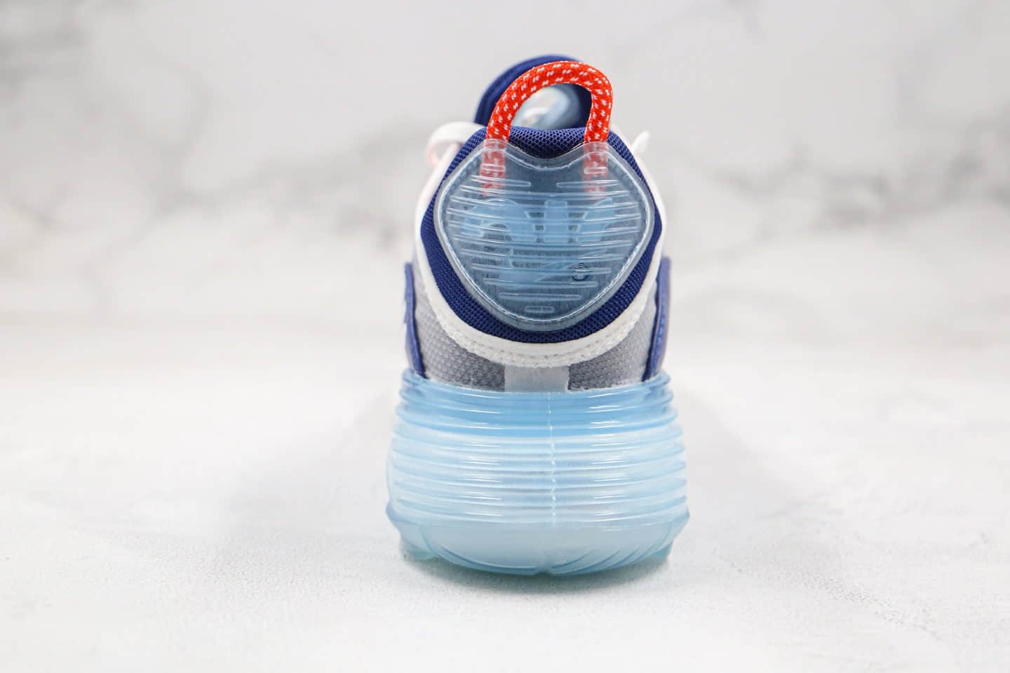 耐克Nike Max 2090纯原版本半透明网纱材质王一博代言款Max2090太空气垫鞋蓝红色内置真实气垫 货号:CT1091-101