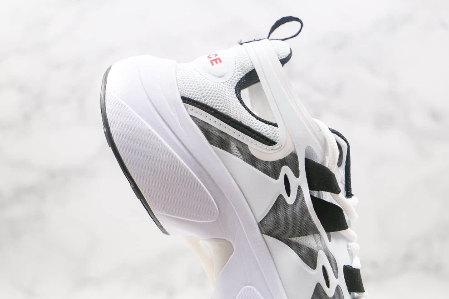 耐克Nike Signal DIMSIX Nike N110 D MS X Phantom纯原版本韩代新品解构幻影信号老爹鞋白黑色正确蝉翼网纱面 货号:AT5303-128