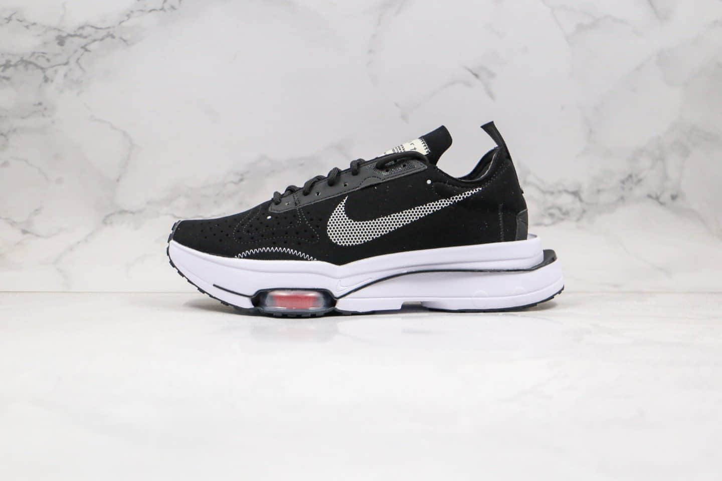 耐克Nike Air Zoom Type N.354纯原版本华夫麂皮系列N.354解构复古慢跑鞋黑白色原档案数据开发 货号:CJ2033-001