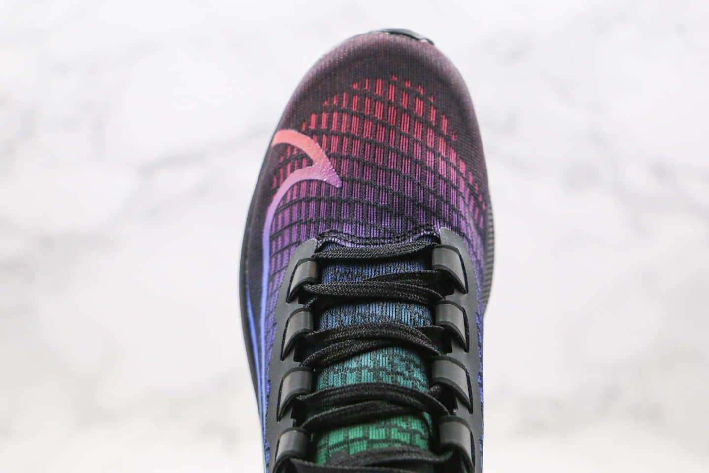 耐克Nike Air ZooM Pegasus 37 V2纯原版本登月37代黑炫彩彩虹配色跑步鞋内置Zoom气垫原盒原标 货号:CZ5923-001