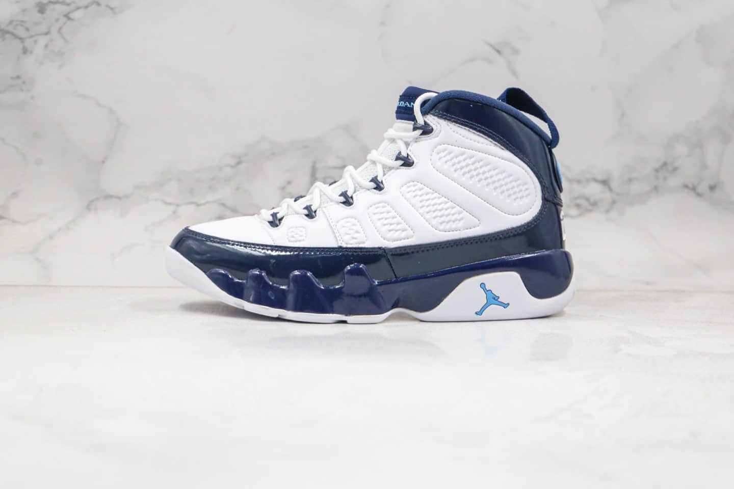 乔丹Air Jordan 9 UNC纯原版本全明星配色AJ9北卡蓝配色篮球鞋原档案数据开发支持实战 货号:302370-145