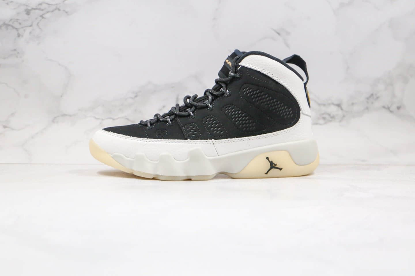 乔丹Air Jordan 9 LA纯原版本全明星配色AJ9黑白熊猫篮球鞋原档案数据开发支持实战 (ID:46929) - 图片1