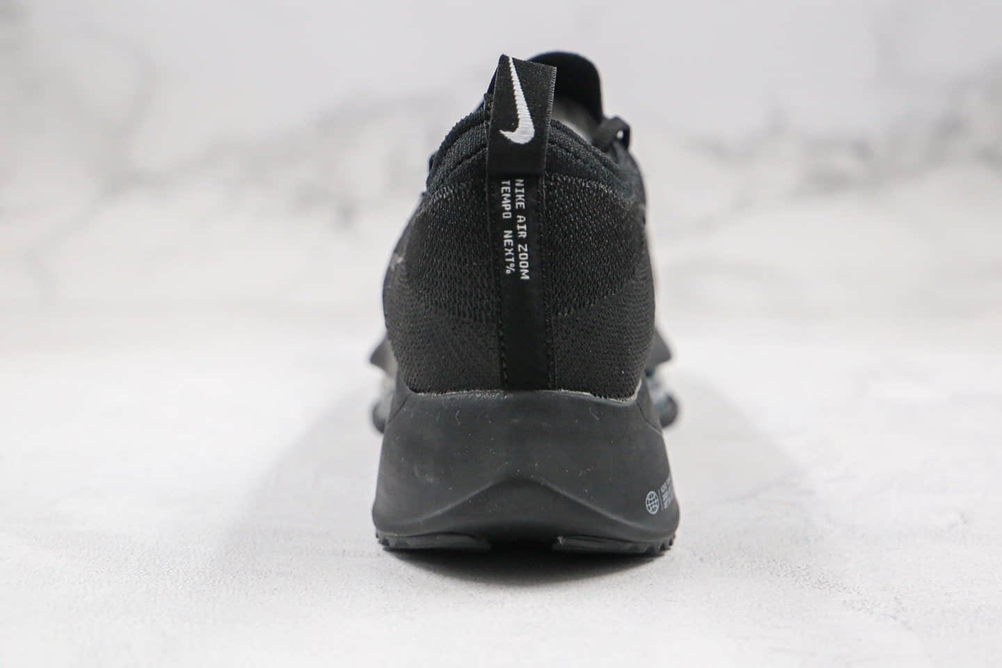 耐克Nike Air Zoom Alphafly NEXT%纯原版本马拉松气垫慢跑鞋黑白鸳鸯配色内置碳板气垫原档案数据开发 货号:CI9923-004