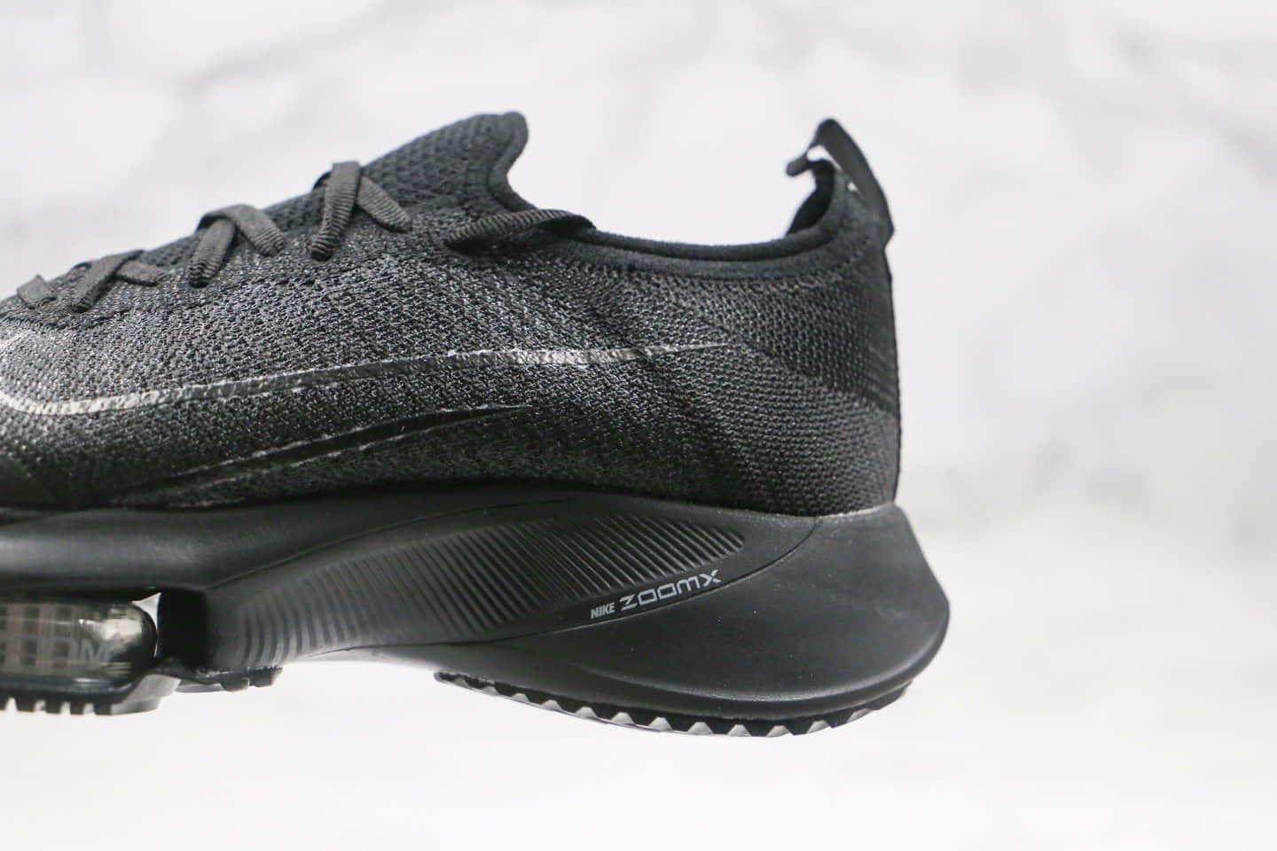 耐克Nike Air Zoom Alphafly NEXT%纯原版本马拉松气垫慢跑鞋黑白鸳鸯配色内置碳板气垫原档案数据开发 货号:CI9923-004