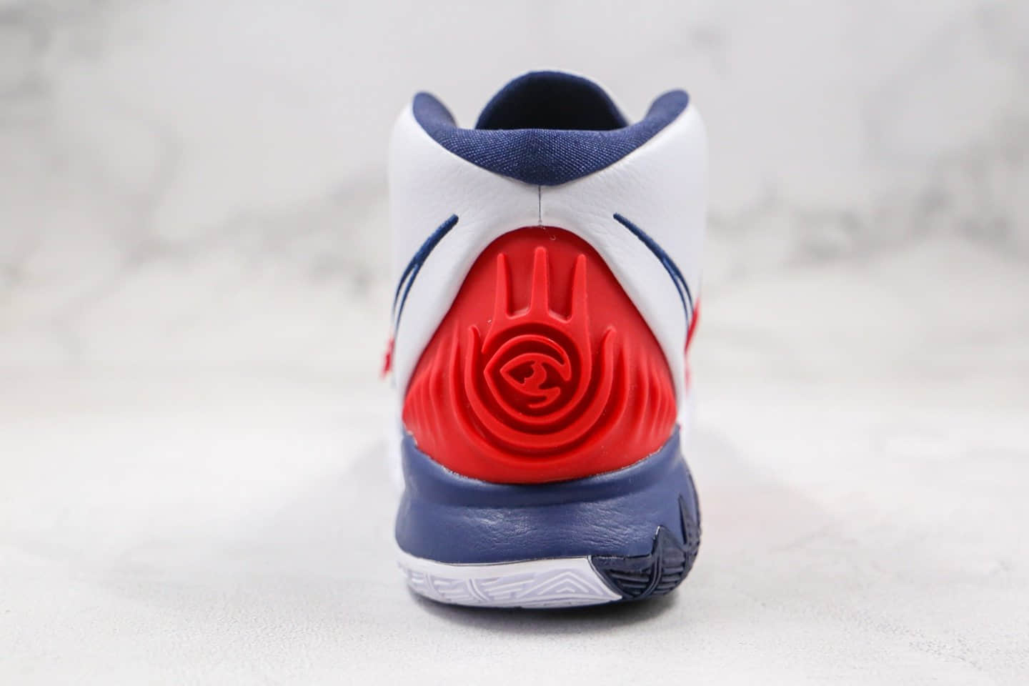 耐克Nike Kyrie 6纯原版本欧文6代白蓝红色篮球鞋内置气垫支持实战 货号:BQ4630-102