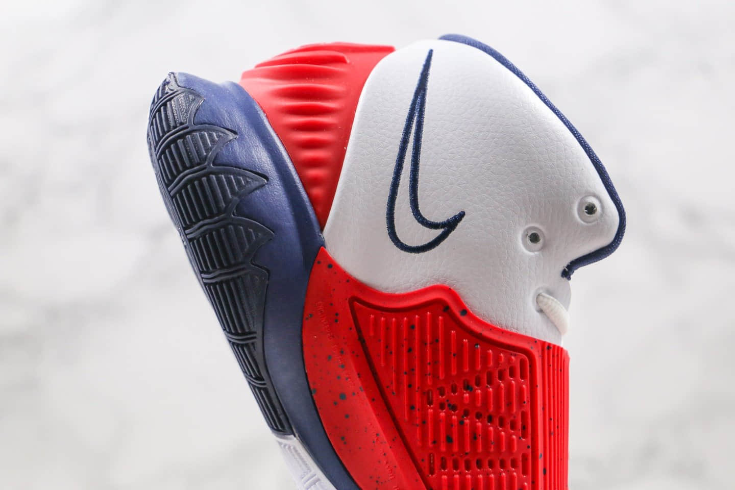 耐克Nike Kyrie 6纯原版本欧文6代白蓝红色篮球鞋内置气垫支持实战 货号:BQ4630-102