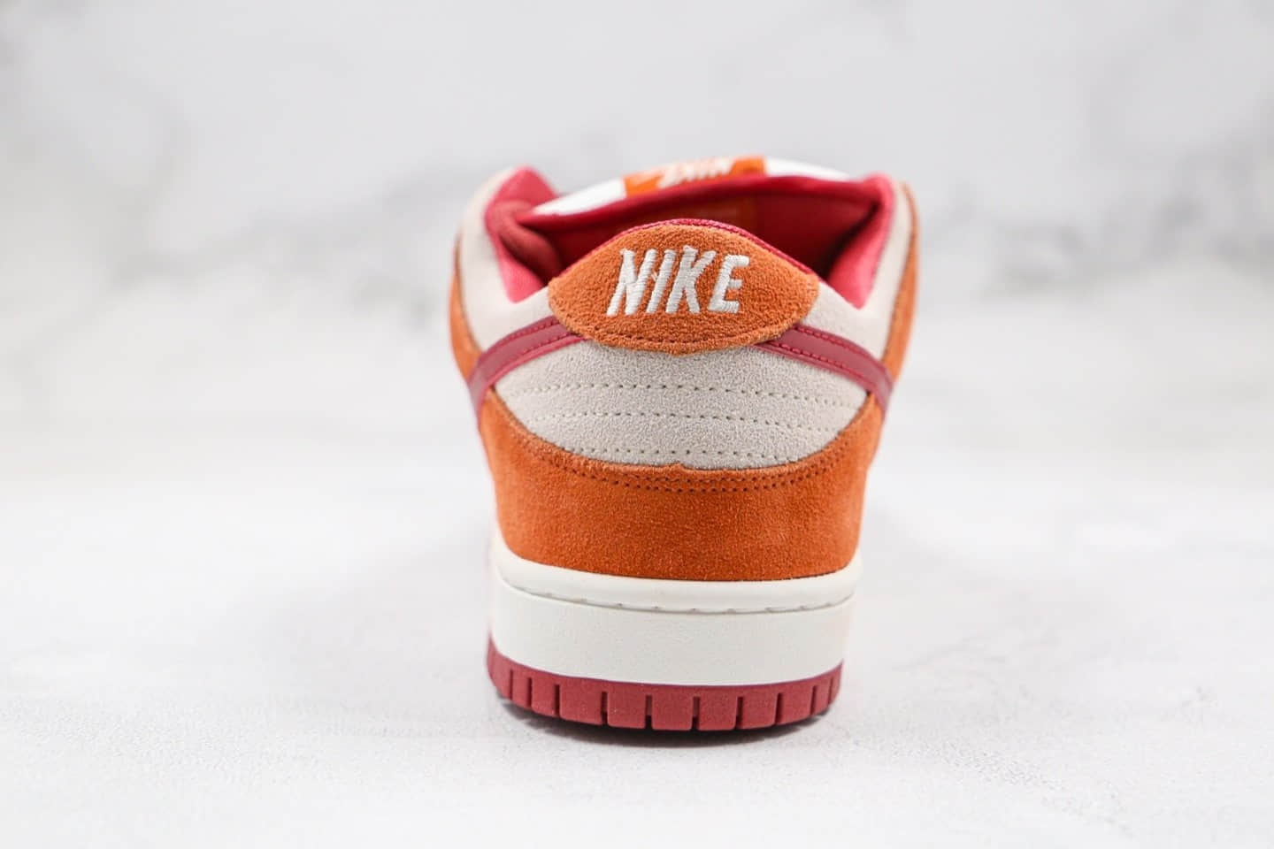 耐克Nike SB Dunk Low Orange label纯原版本低帮SB板鞋扣篮系列白红橘色内置Zoom气垫原楦头纸板打造 货号:BQ6817-202