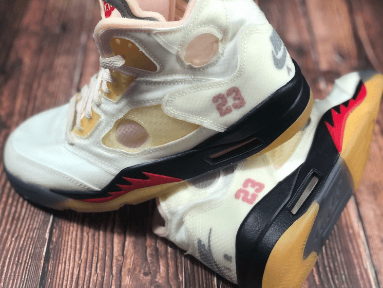 流川枫 OW x AJ5“Sail”实物细节图曝光！年底发售！ (ID:47204) - 图片1