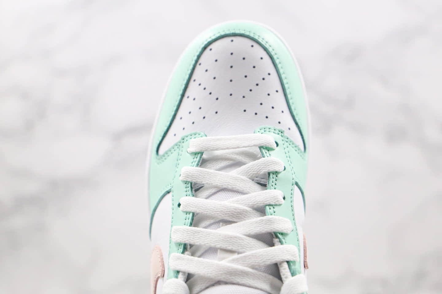 耐克Nike SB Dunk Low Green Tender powder 2021纯原版本低帮SB DUNK板鞋嫩巴黎薄荷绿色内置Zoom气垫 货号:CU1726-111